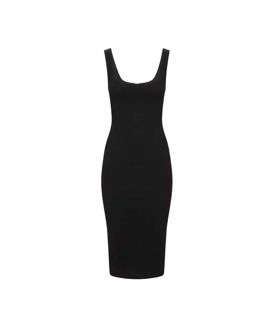 ATELIER EXCLUSIVE Black Zip Dress - I Can't Breathe Style by Atelier Talia Sol