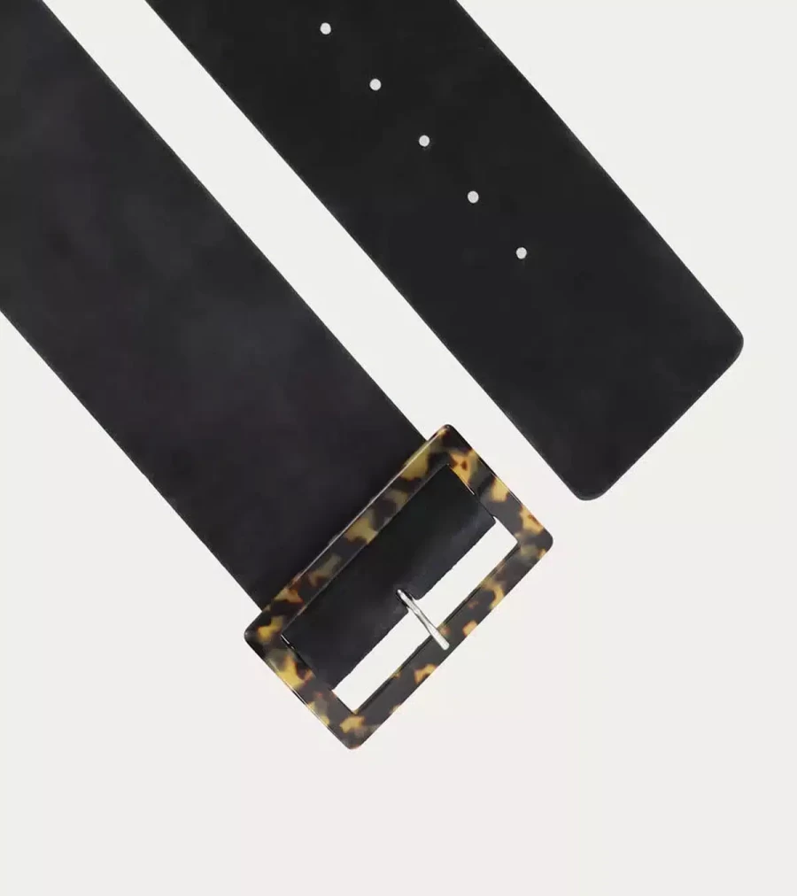 BA&SH Charlie Belt in Black by Atelier Talia Sol | Stylish Women's Fashion Accessory