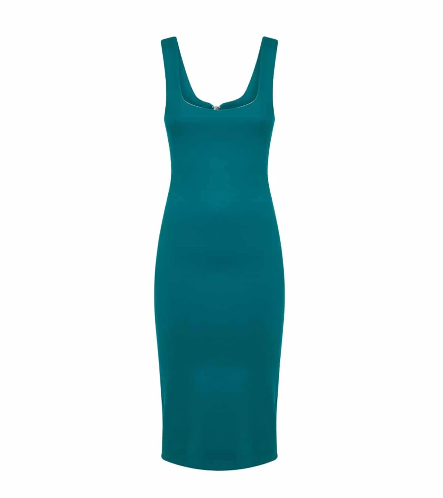 ATELIER EXCLUSIVE Pine Green I Can't Breathe Dress by Atelier Talia Sol - Elegant Women's Fashion