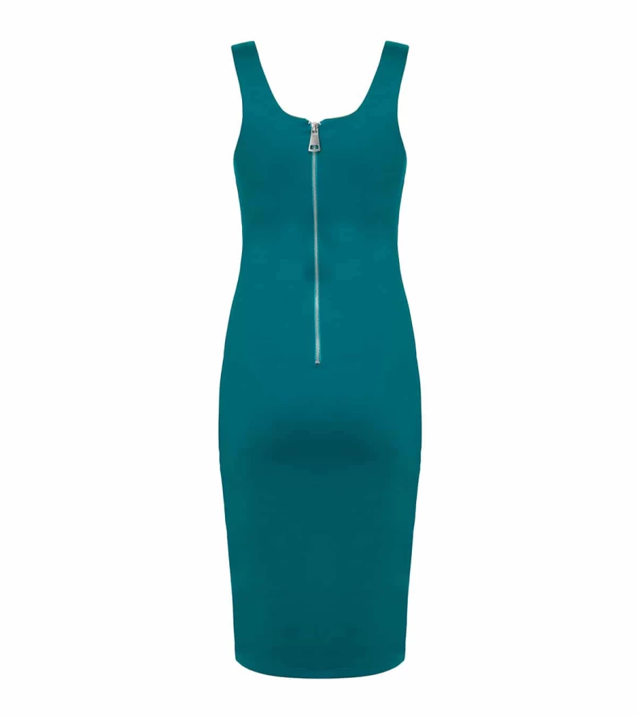 ATELIER EXCLUSIVE Pine Green I Can't Breathe Dress by Atelier Talia Sol - Elegant Women's Fashion