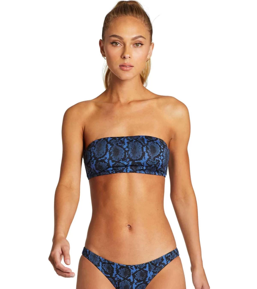 Vitamin A Bikini Bottom - Vinca Blue Swimwear by Atelier Talia Sol