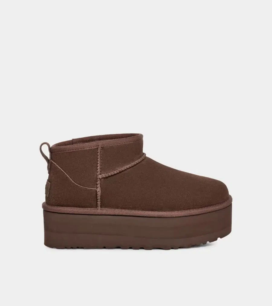UGG Classic Ultra Mini Platform Boots in Burnt Cedar | Women's Winter Boots by Atelier Talia Sol