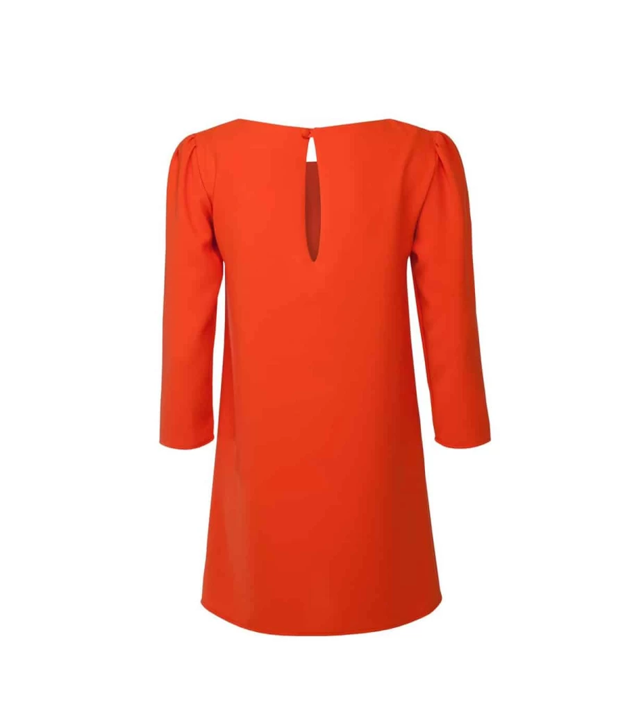 ATELIER EXCLUSIVE Lola Dress in Orange by Atelier Talia Sol - Elegant Women's Fashion