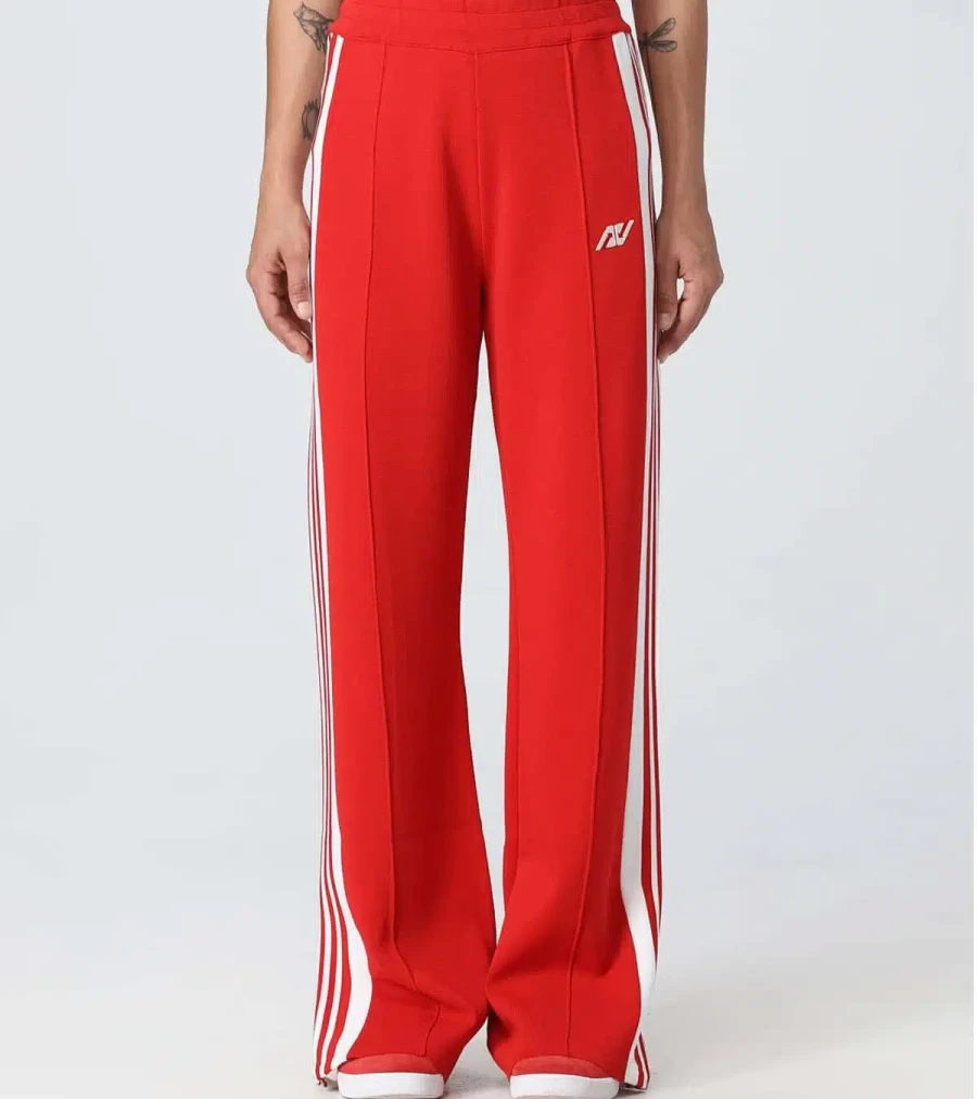 AUTRY Sporty Pants for Women - Red Athletic Trousers by Atelier Talia Sol