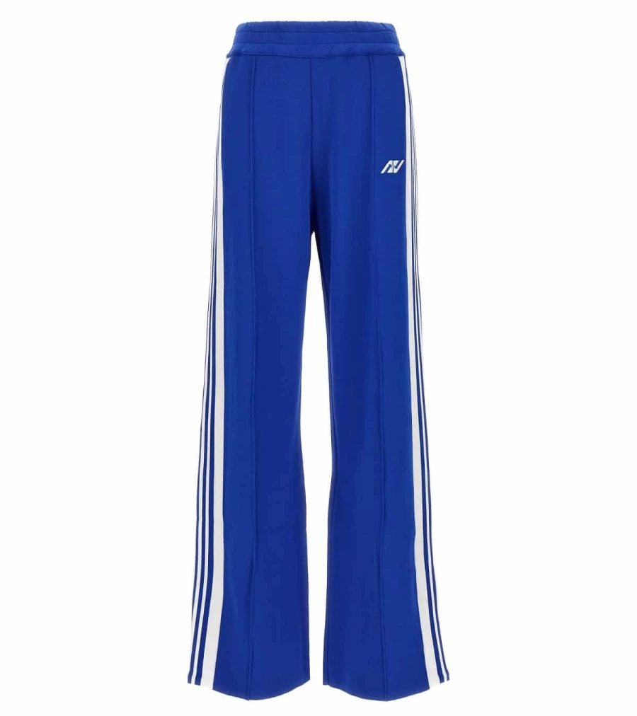 AUTRY Men's Sporty Athletic Pants - Comfortable Blue Casual Trousers for Running & Training