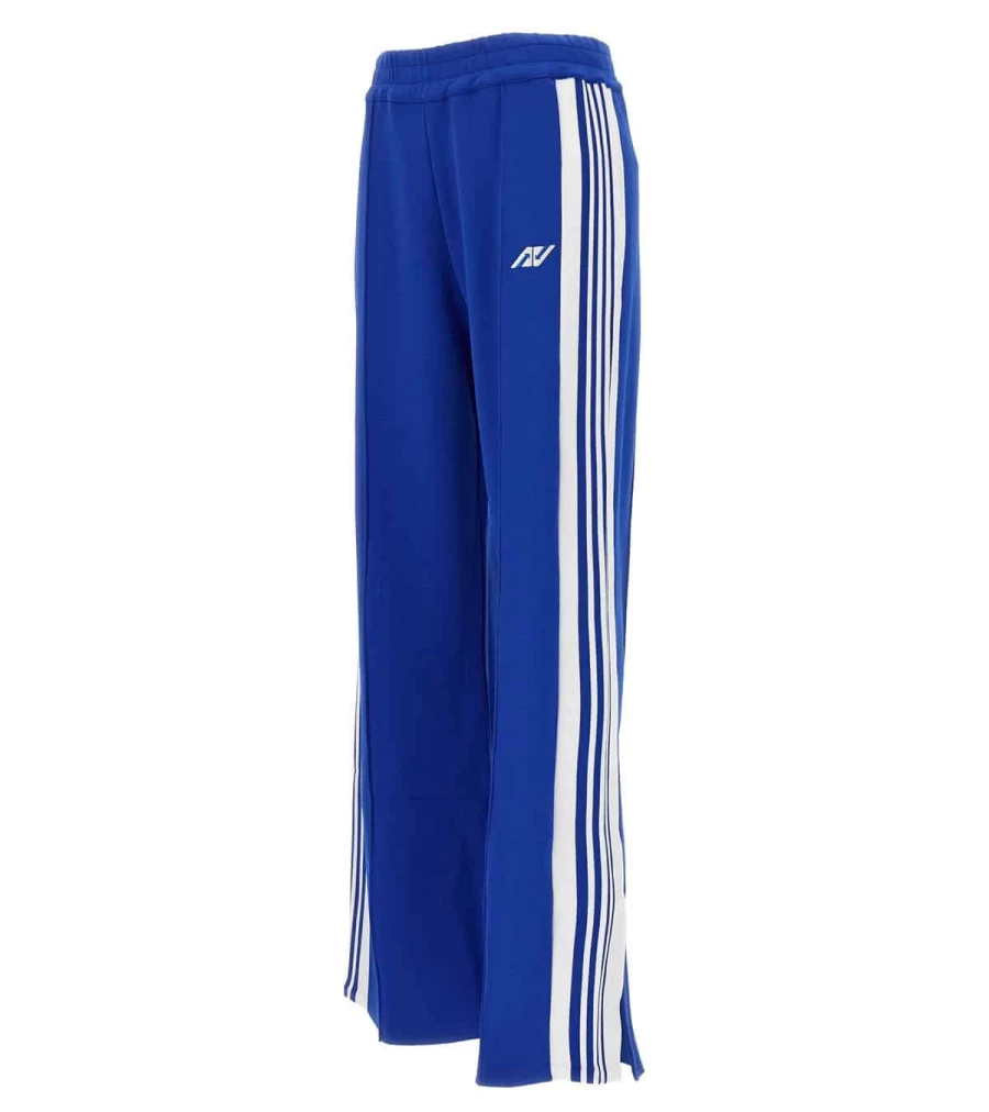 AUTRY Men's Sporty Athletic Pants - Comfortable Blue Casual Trousers for Running & Training