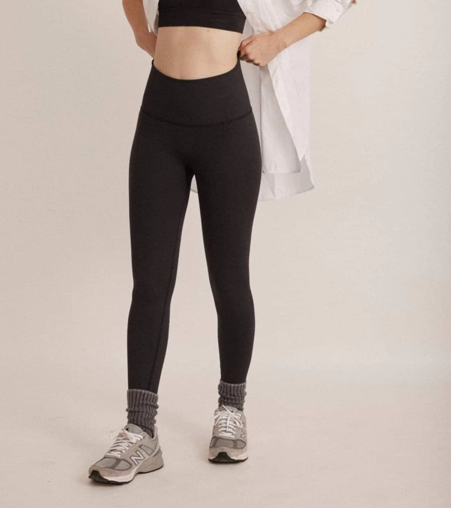 SAISEI High-Waisted Essential Legging 1646 in Raven Black - Atelier Talia Sol - Comfortable & Stylish Women's Activewear