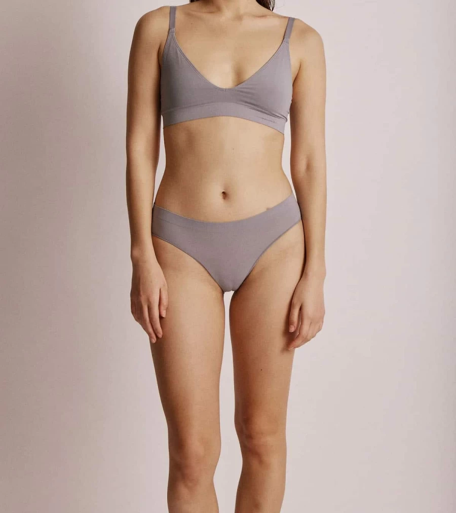 SAISEI Ultra Fine Mid-Rise Bikini 1402 - Storm Blue Women's Swimwear
