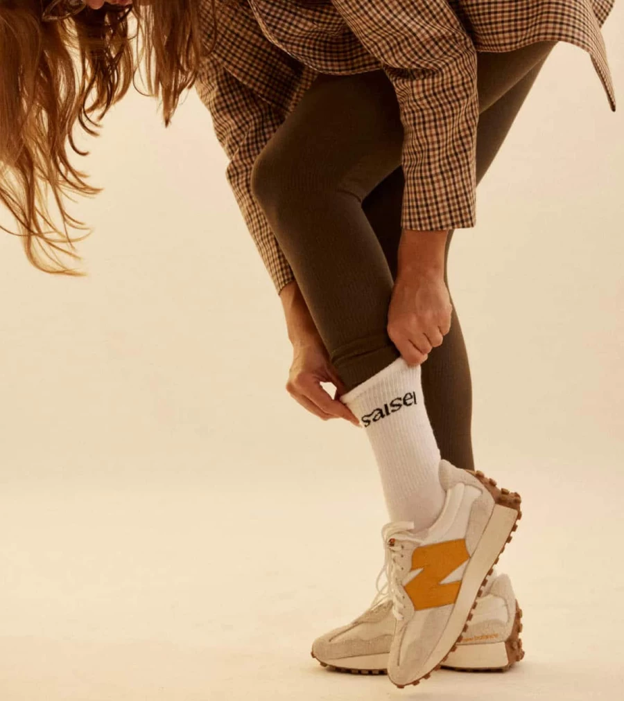 SAISEI Ultra Soft Logo Socks - Comfortable & Stylish Footwear by Atelier Talia Sol