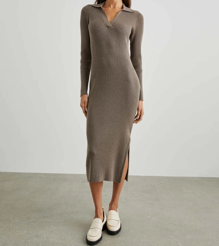 RAILS Luciana Dress in Latte - Women's Boho Chic Maxi Dress