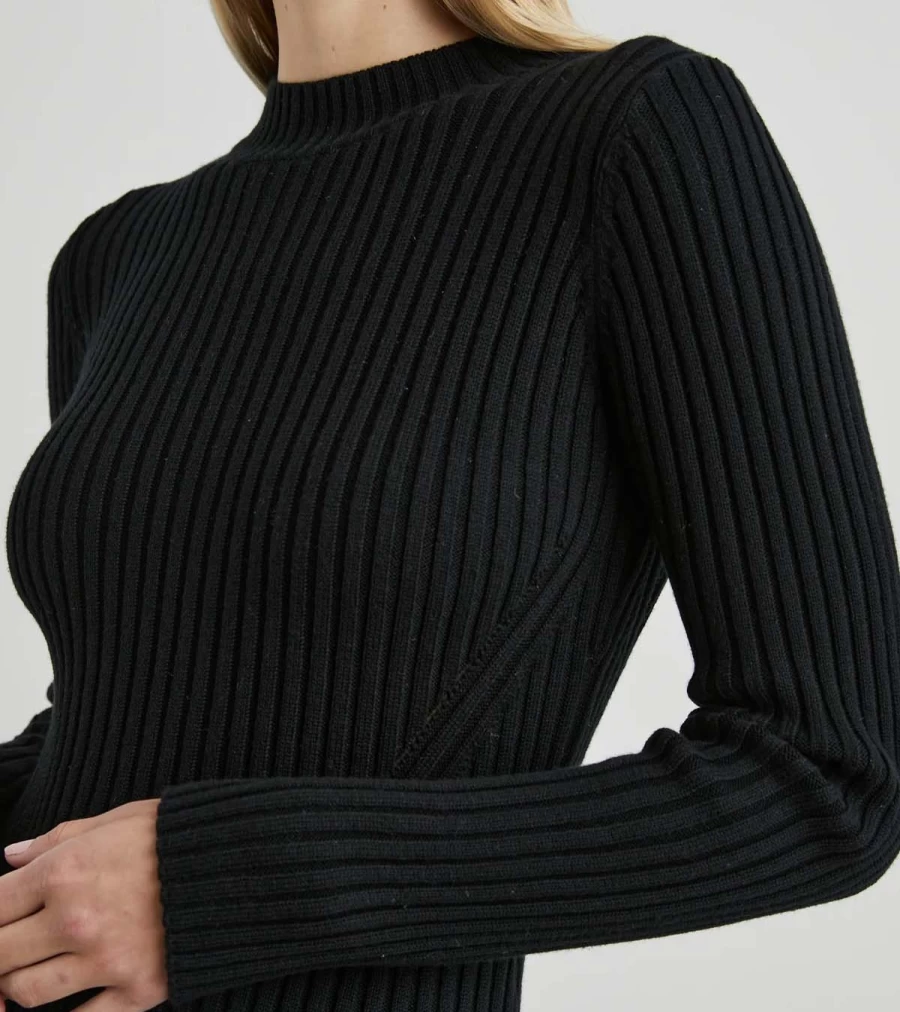 RAILS Gillian Black Dress by Atelier Talia Sol | Elegant Women's Fashion