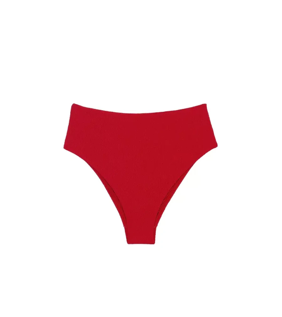 VIX SWIMWEAR Bela Hot Pant Bottom - Red Swimwear Bikini Bottoms
