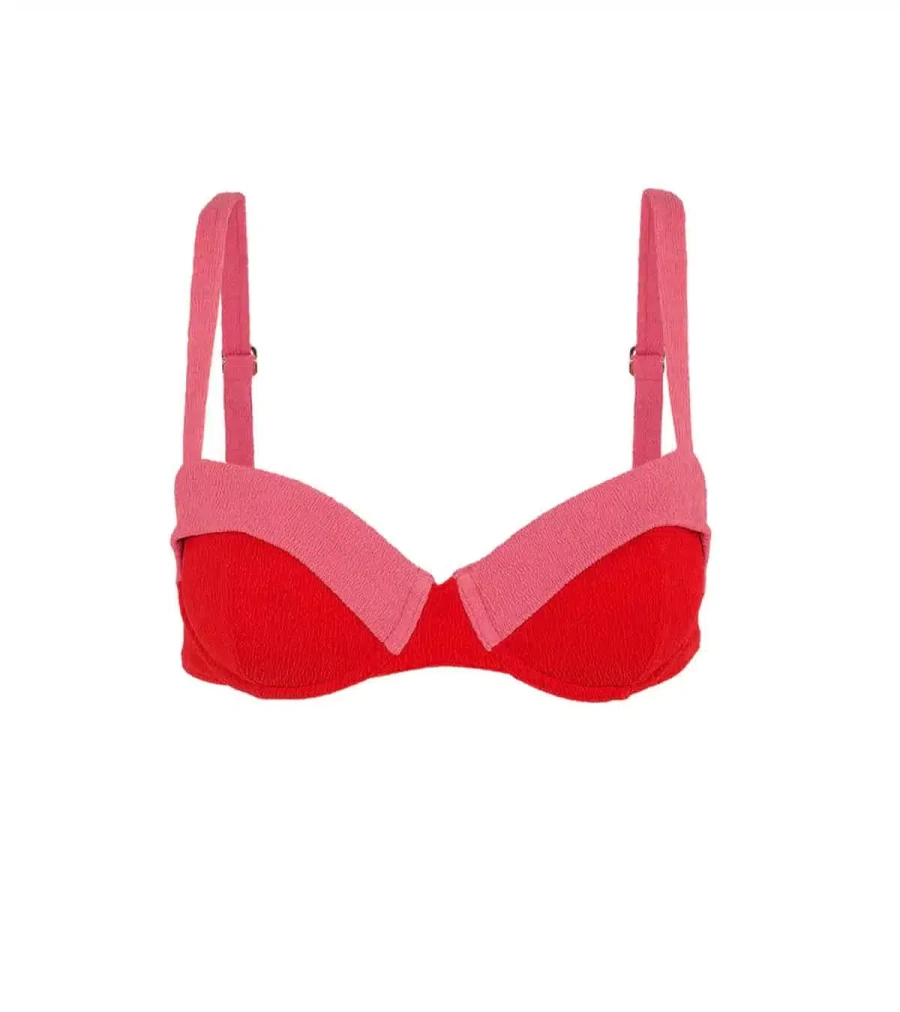 VIX SWIMWEAR Firenze Jade Ballet Top - Elegant Swimwear for Women