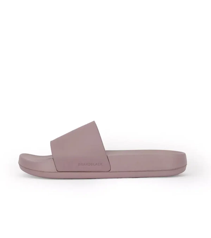 BRANDBLACK Women's Kashiba Lux Slides - Haze Color Comfortable Slide Sandals
