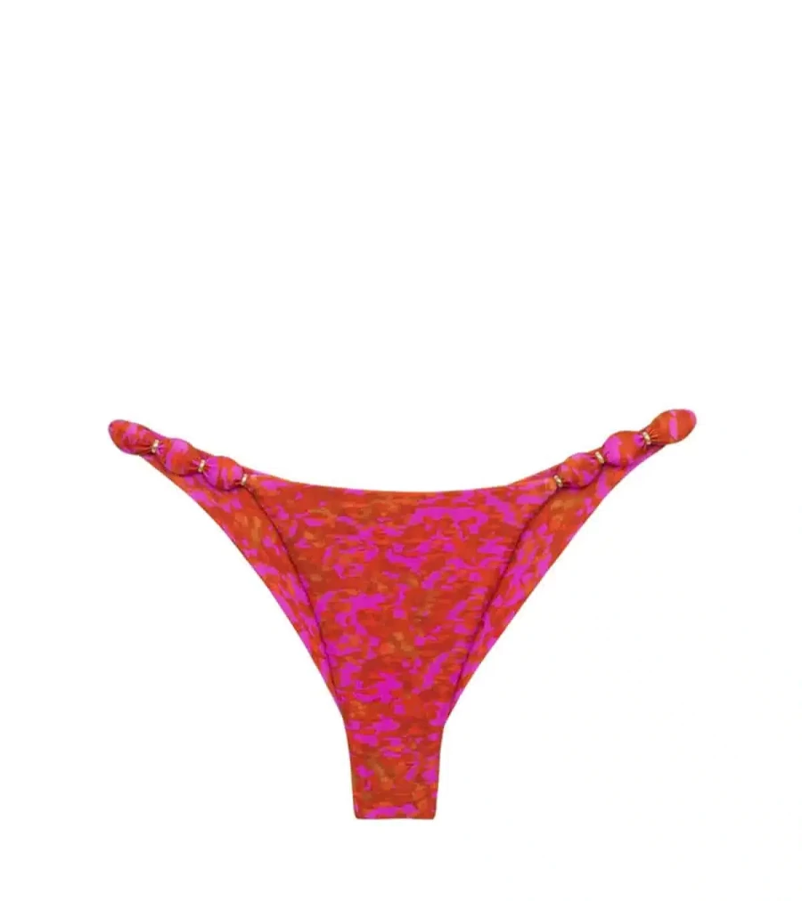VIX SWIMWEAR Lizzy Detail Bottom - Kensi High-Waisted Bikini Bottoms for Women