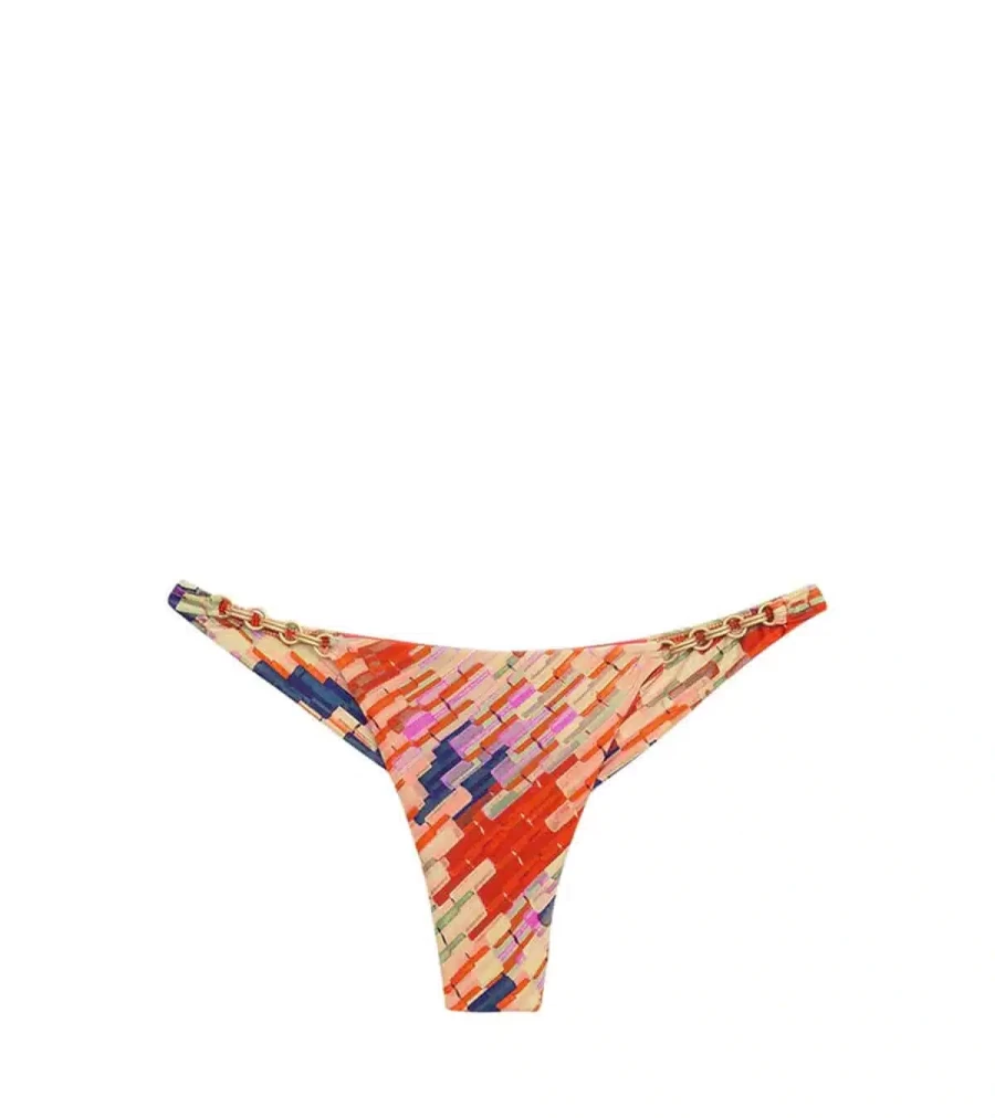 VIX SWIMWEAR Allie High Cut Bikini Bottom - Pixie Detail Swimwear