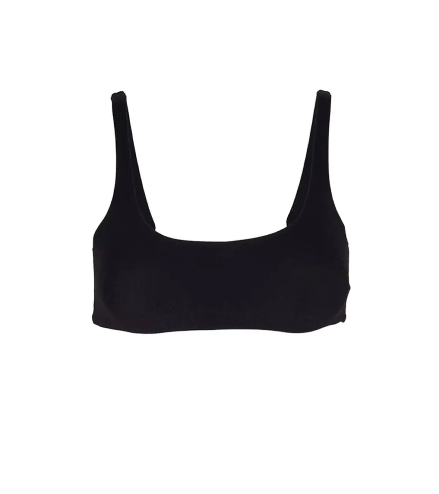 VIX SWIMWEAR Zori Top - Black Women's Bikini Top