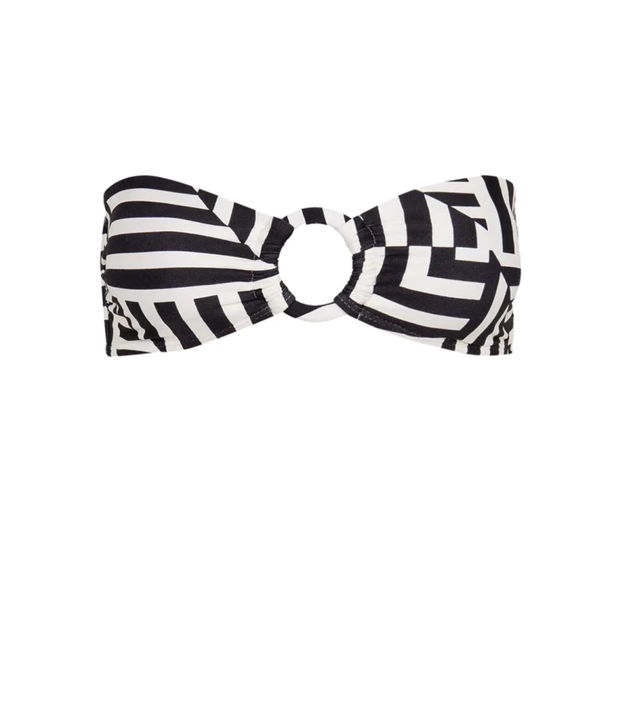 VIX SWIMWEAR Geo Print Bandeau Top - VIX Tisa Women's Swimwear