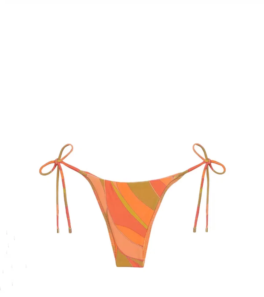 VIX SWIMWEAR Sharon High-Waisted Tie Side Bikini Bottom - Women's Swimwear