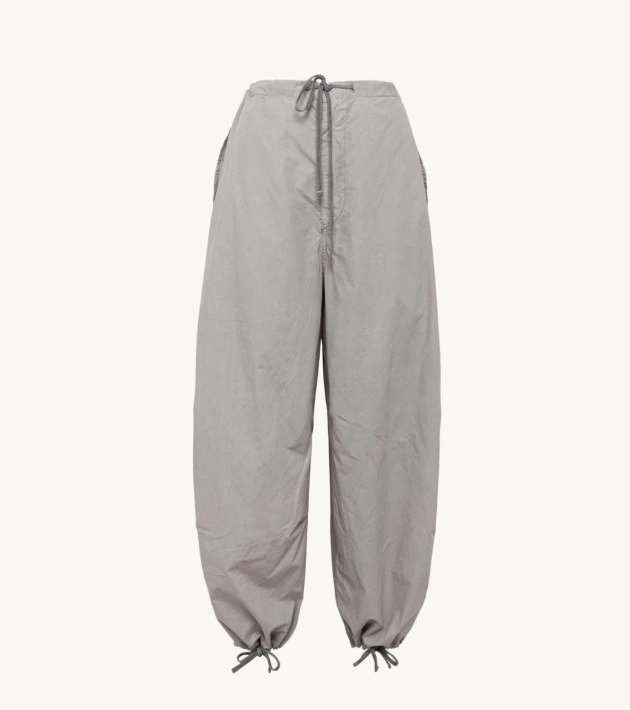 AUTRY Men's Gray Parachute Pants - Casual Streetwear Joggers by Atelier Talia Sol