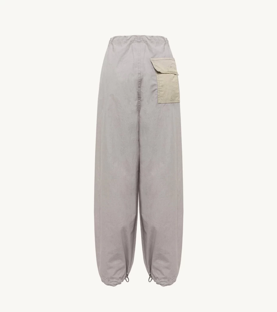 AUTRY Men's Gray Parachute Pants - Casual Streetwear Joggers by Atelier Talia Sol