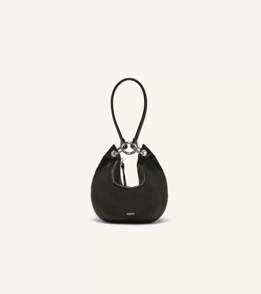 BA&SH Black Swing Bag by Atelier Talia Sol - Stylish Handbag for Women