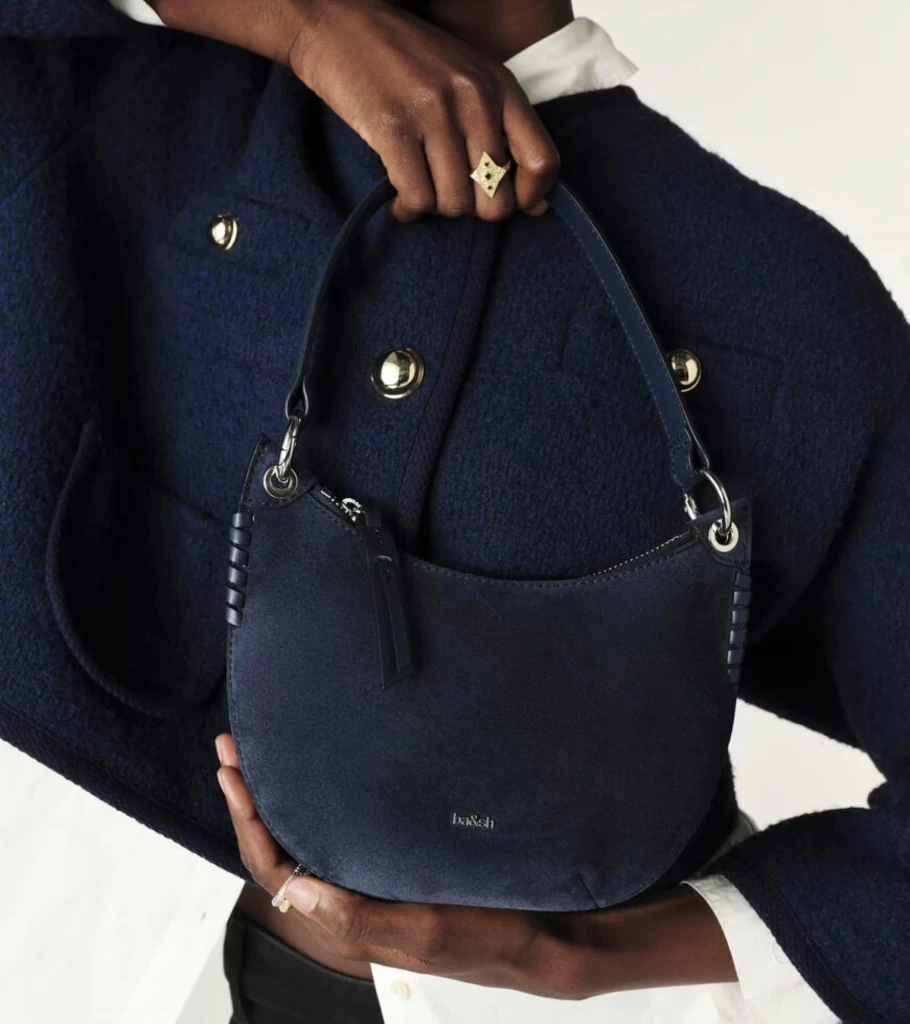 BA&SH Blue Swing Bag - Stylish Women's Handbag for Everyday Use