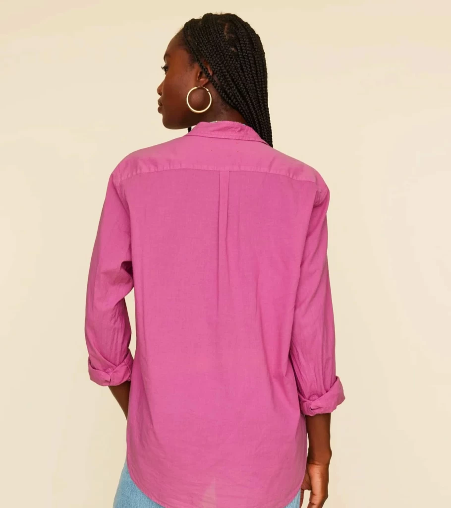 XIRENA Beau Shirt in Rose Tea - Women's Stylish Blouse for Casual Wear