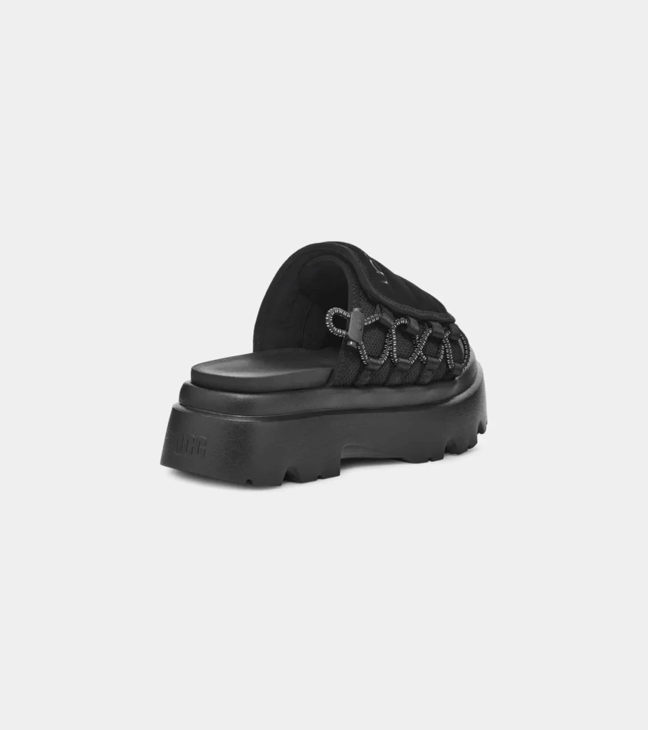 UGG Callie Sandal for Women - Black Comfortable Slide Sandals with Arch Support