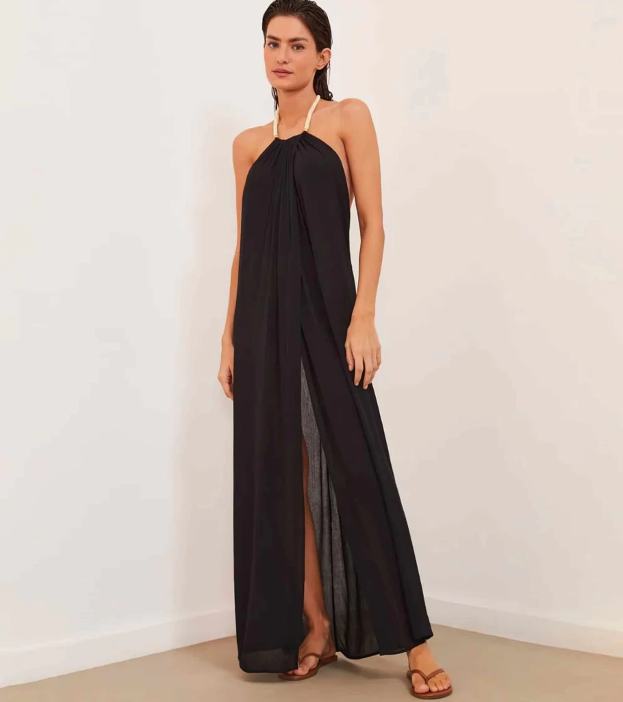 VIX SWIMWEAR Cloe Black Cover Up - Beachwear & Swim Cover-Up