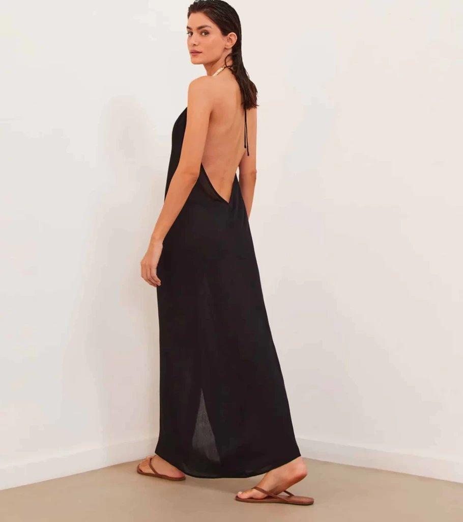 VIX SWIMWEAR Cloe Black Cover Up - Beachwear & Swim Cover-Up