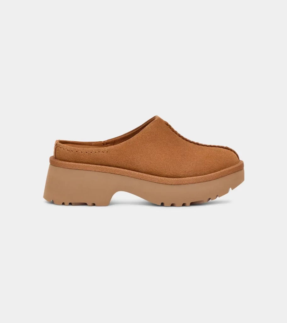 UGG Heights Clog in Chestnut - Comfortable Women's Winter Shoes
