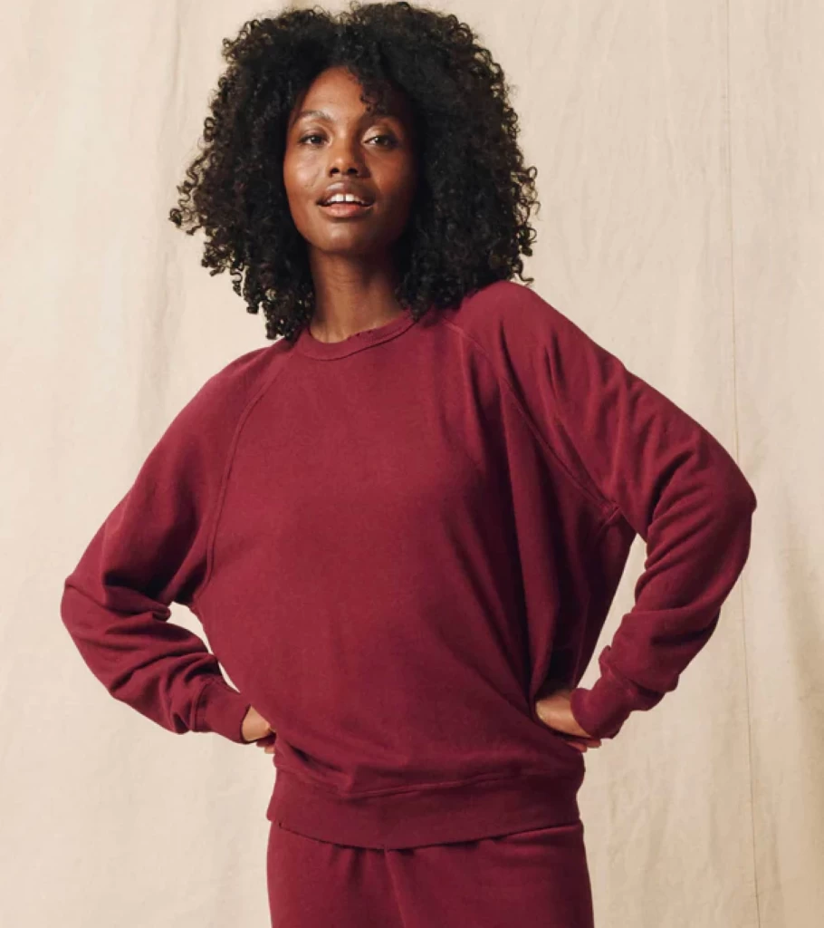 THE GREAT Mulled Wine College Sweatshirt by Atelier Talia Sol - Premium Comfort & Style