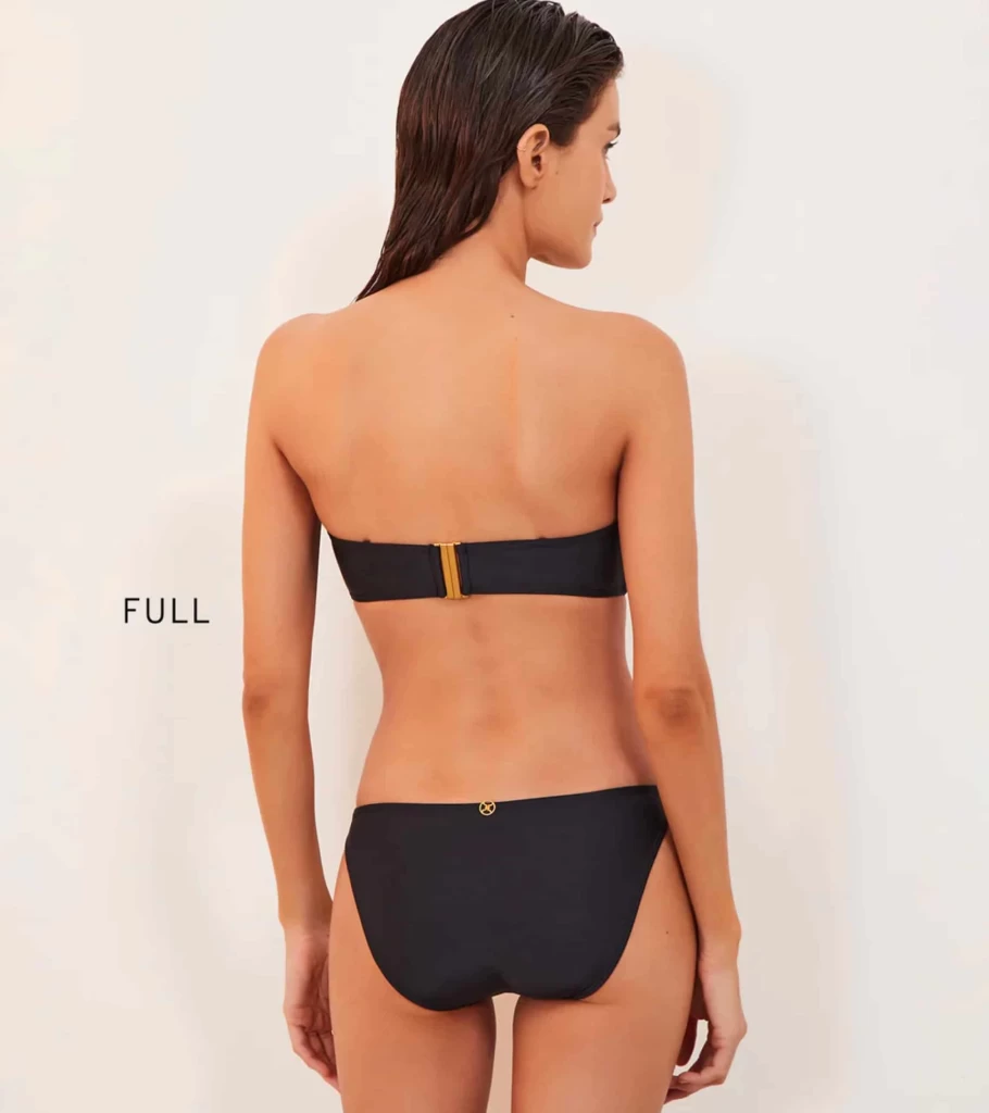VIX SWIMWEAR Cora One Piece Swimsuit - Black Monokini - Women's Beachwear