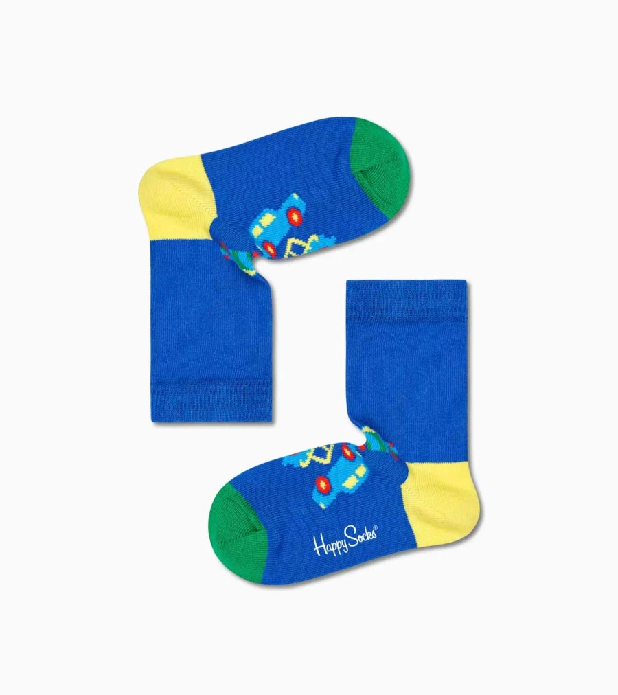 Happy Socks Kids Farm Animal Socks Gift Set - Colorful Cotton Crew Socks for Boys & Girls - Atelier Talia Sol by HAPPY SOCKS