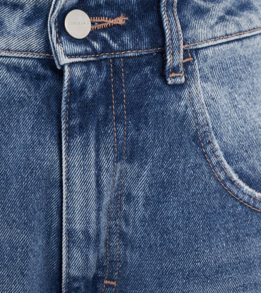 ICON DENIM Poppy Wide Leg Jeans - High Waist Stretch Denim Pants - Women's Fashion Jeans by Atelier Talia Sol