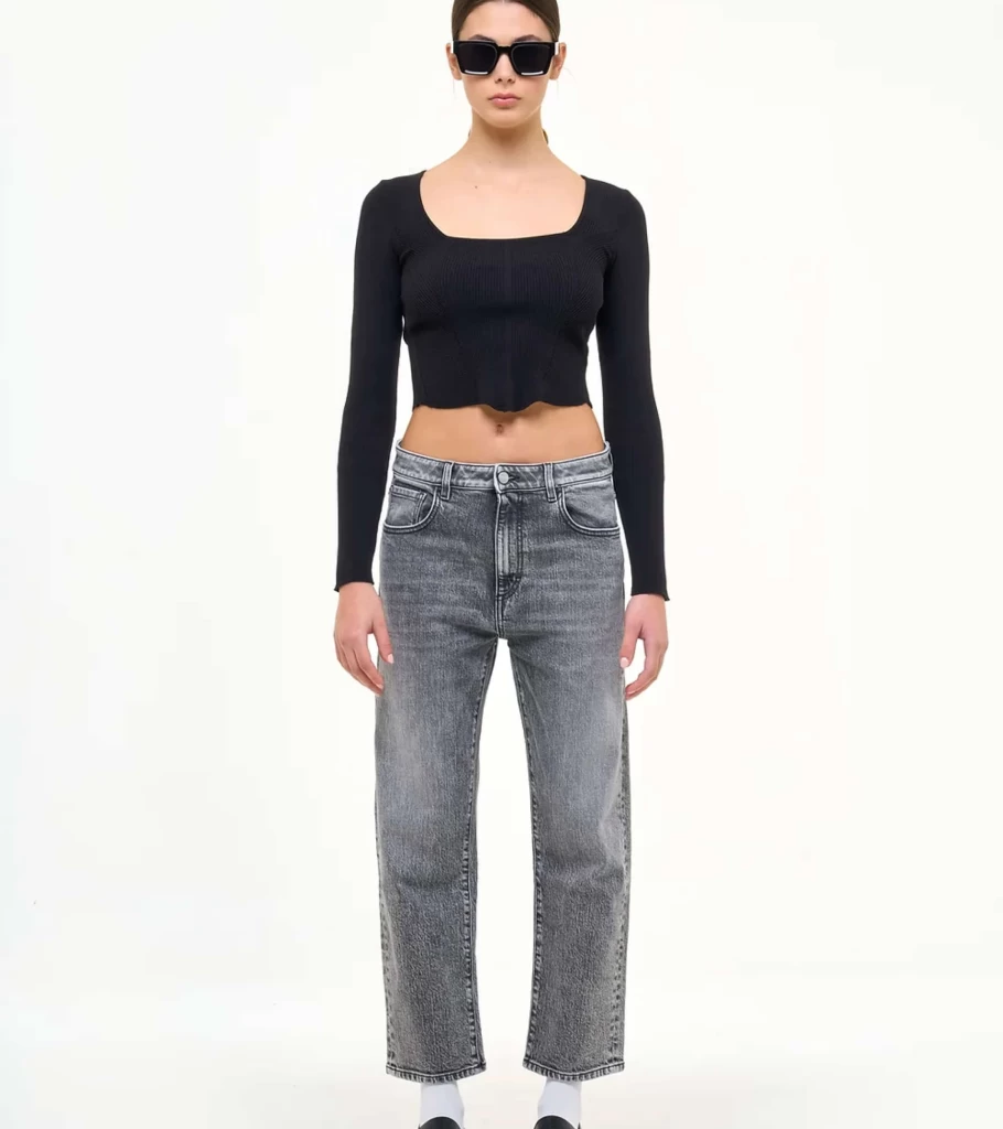 ICON DENIM Mimi Low Rise Jeans - Women's Slim Fit Denim Pants by Atelier Talia Sol - ID839