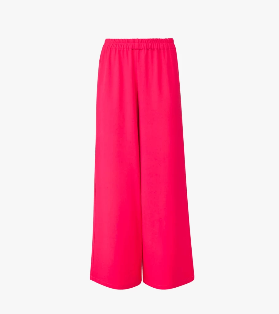 ATELIER EXCLUSIVE Lily Pants for Women - Fuchsia Pink High-Waisted Trousers - ATELIER Talia Sol Collection