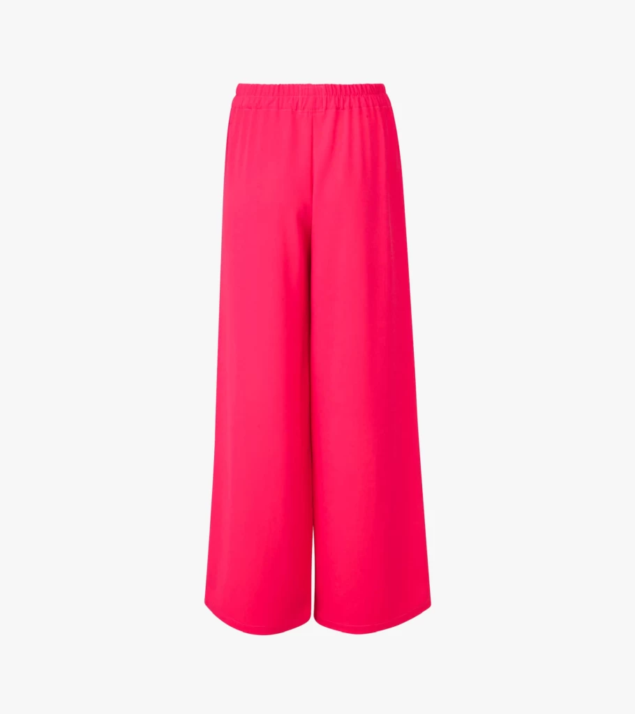 ATELIER EXCLUSIVE Lily Pants for Women - Fuchsia Pink High-Waisted Trousers - ATELIER Talia Sol Collection