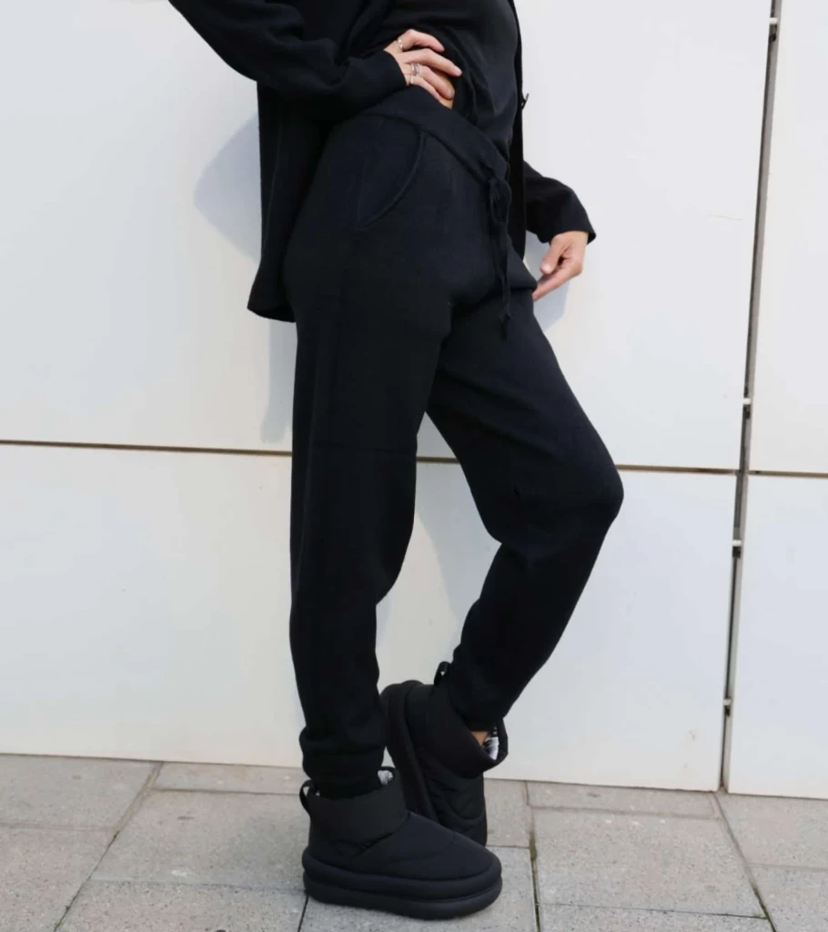MADE IN ITALY Classic Black Pants by Atelier Talia Sol - Premium Italian Tailoring