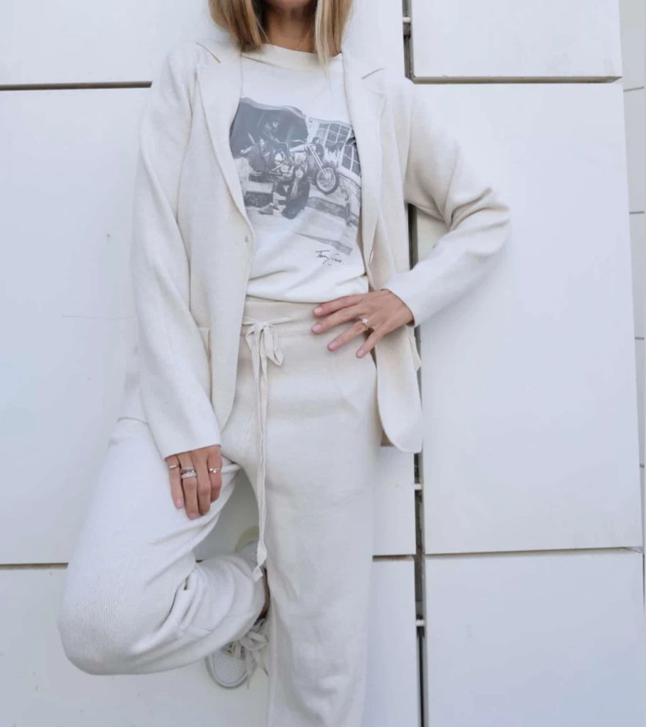 "Atelier Talia Sol Classic Cream Jacket - Premium Made in Italy Luxury Outerwear"