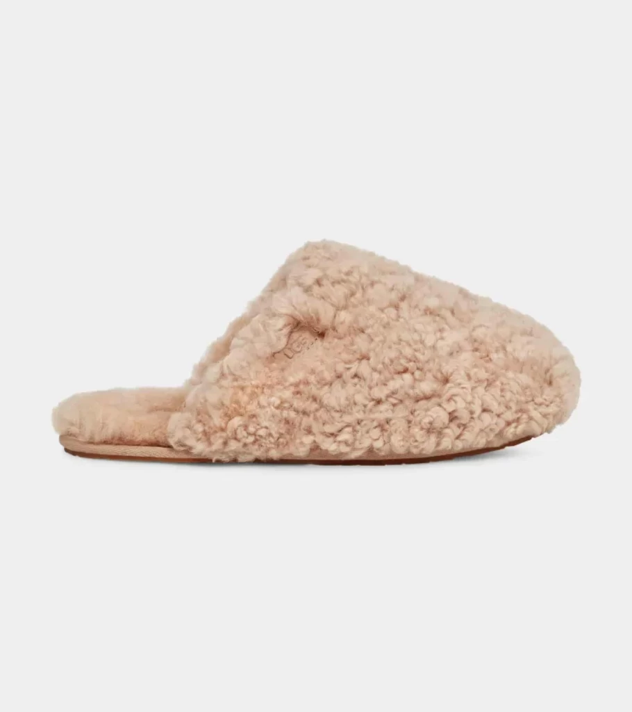 UGG Maxi Curly Slide Sandals - Comfortable Summer Slide Sandals for Women