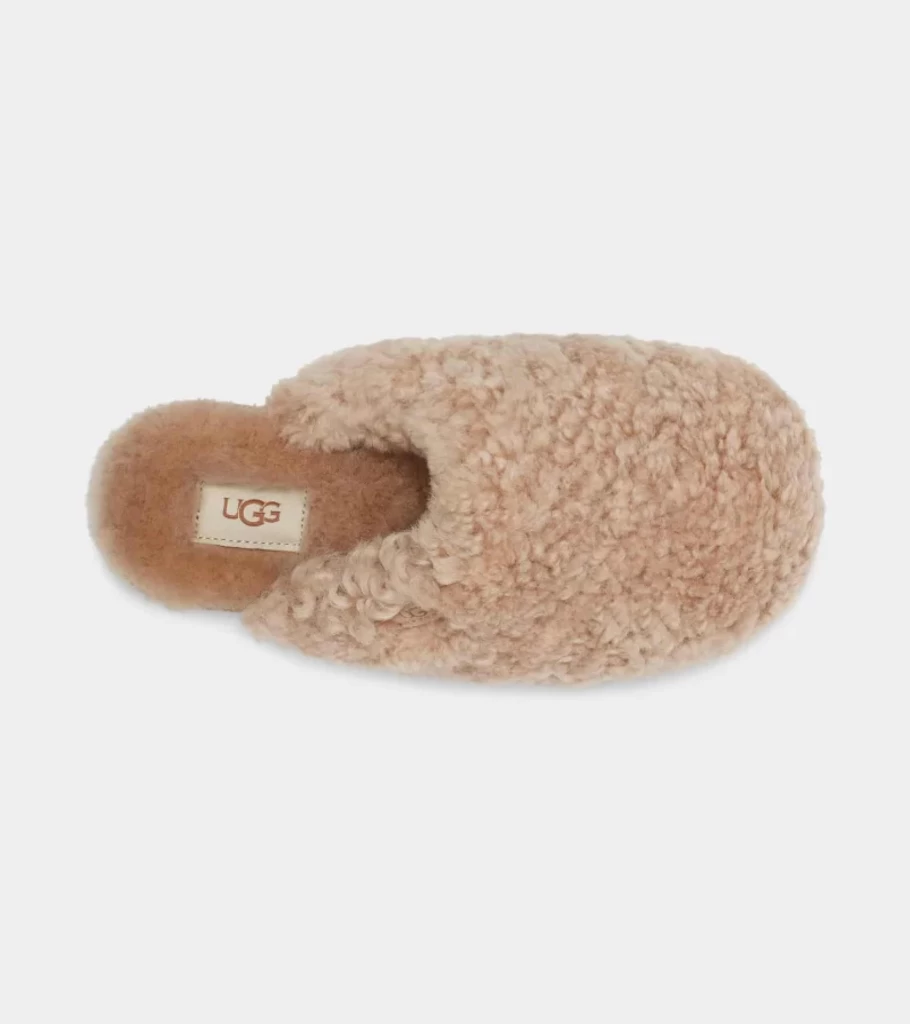 UGG Maxi Curly Slide Sandals - Comfortable Summer Slide Sandals for Women