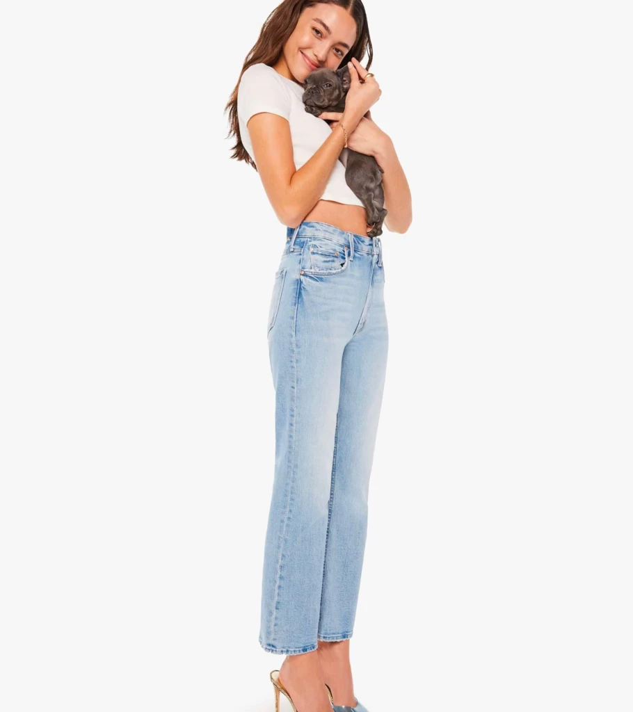 MOTHER DENIM Scooter Ankle Jeans - Don't Be A Square Fit