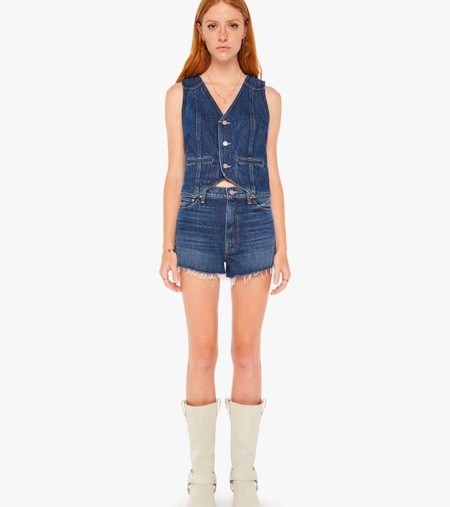 MOTHER DENIM The Masked Rider Jeans - Stylish Vintage Denim Pants for Women