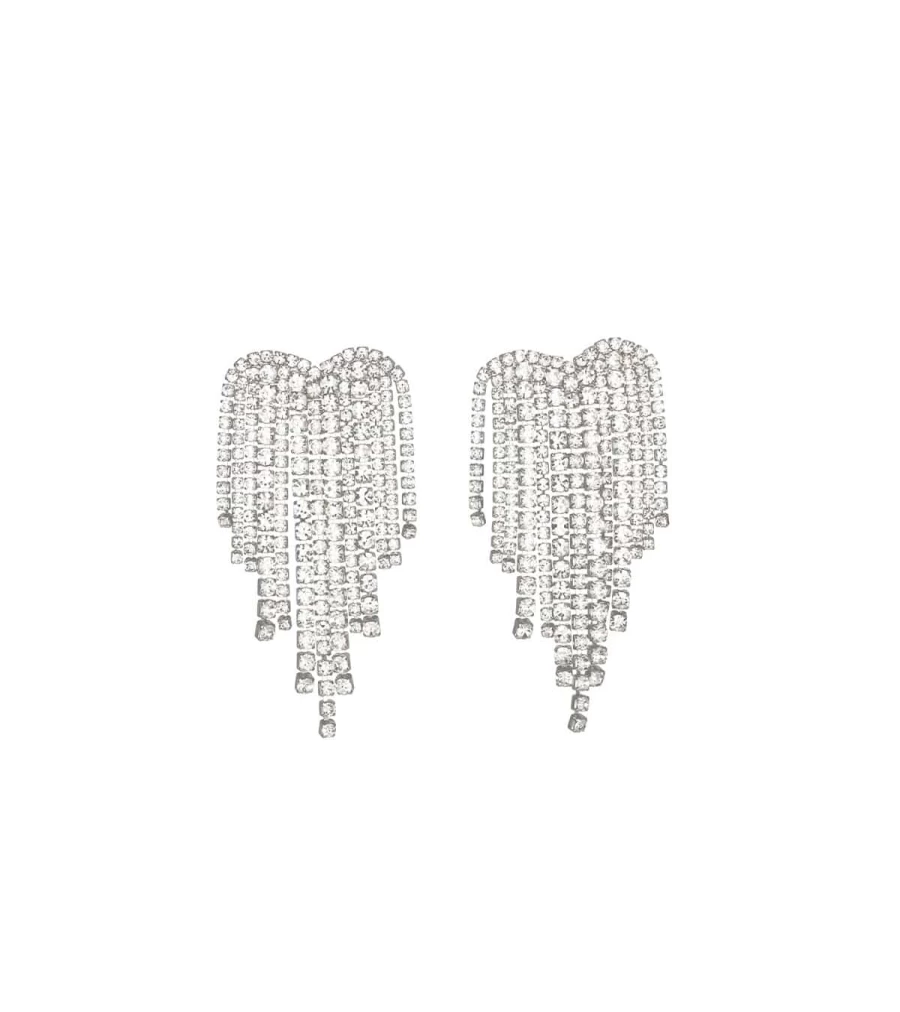 ZOZI SHINE Heart Throb Silver Earrings by Atelier Talia Sol - Elegant Women's Jewelry